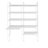 Hitch Metal Base Leaning / Ladder Desk-15882575-15882570