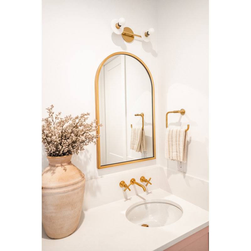 Litchfield 2 - Light Vanity Light, Aged Brass