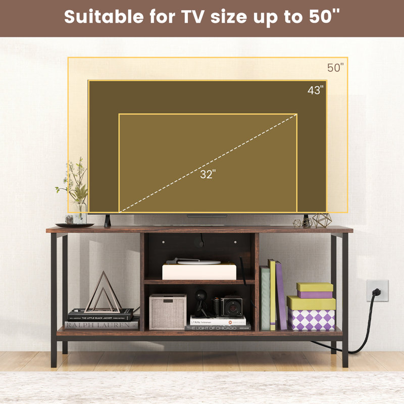 Drosset Unfinished TV Stand for TVs up to 50"