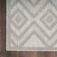 Tapis intérieur / extérieur gris argenté Foundry Select-69322823