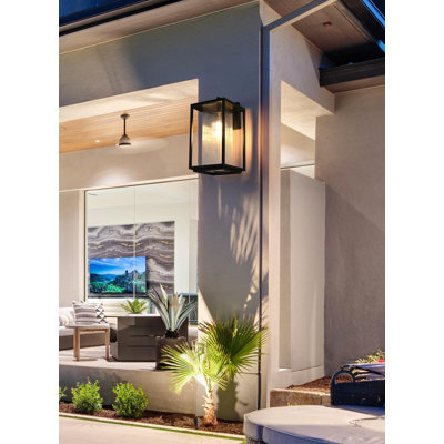 Willington Outdoor Wall sconce in Black
