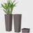 Flower Boxs,Set of 2 Flower Pots,Tall Planters-1651141811