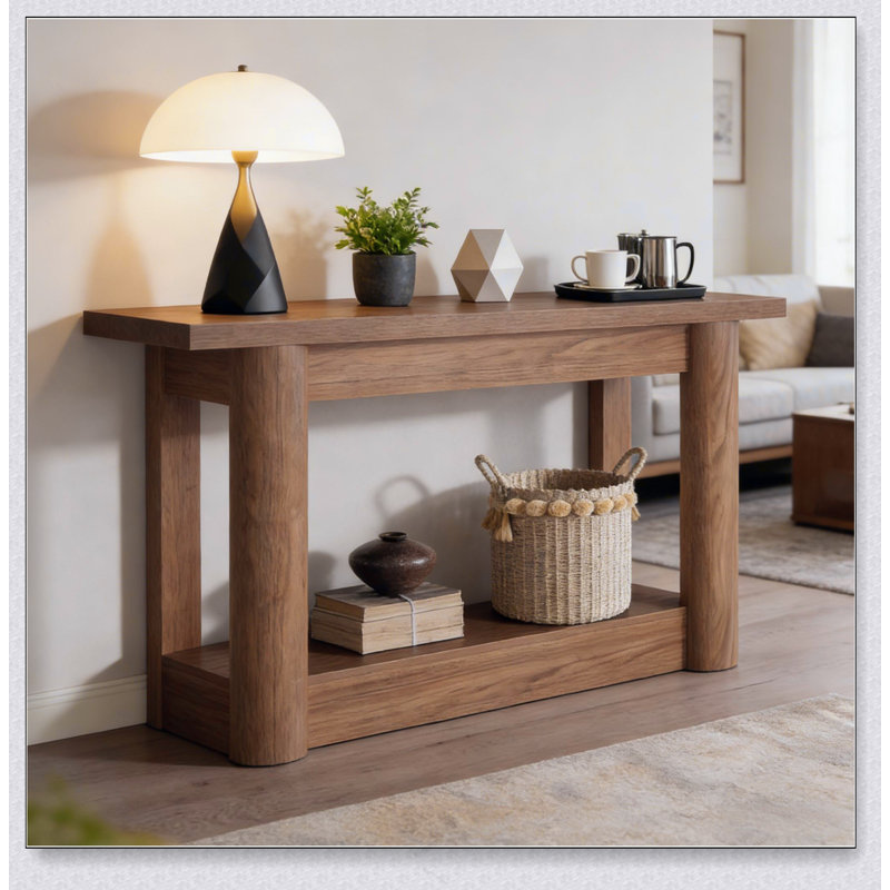 Entryway Table,2-Tier Console Table,Sofa Table