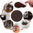 357 Piece Self-Stick Furniture Felt Pads For Hard Surfaces Brown-58707104