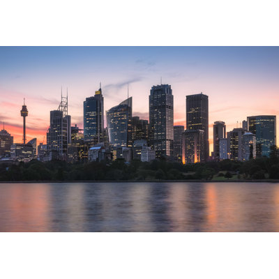 Sydney Sydney Skyline par Stephenbridger - photographie sur toile tendue