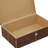 Georgine Natural Leather Hide and Wooden Decorative Box Set (Set of 2)-1315262641