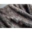 Oreiller en fausse fourrure de luxe Thomas Collection Smoky Blue Wolf-115235079