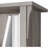 6 Cube Organizer in Driftwood Grey, Home Organizer with Open Shelving, Compact Unit for Books