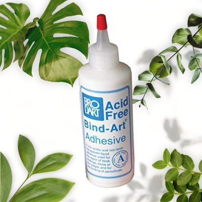 Eco-Friendly Bind-Art Adhesive 4oz Acid-Free Non-Toxic
