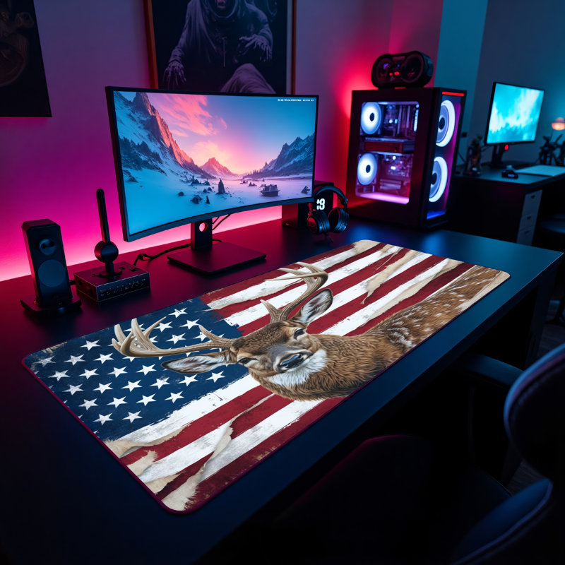 Polyester Desk Pad, 23.6x13.8