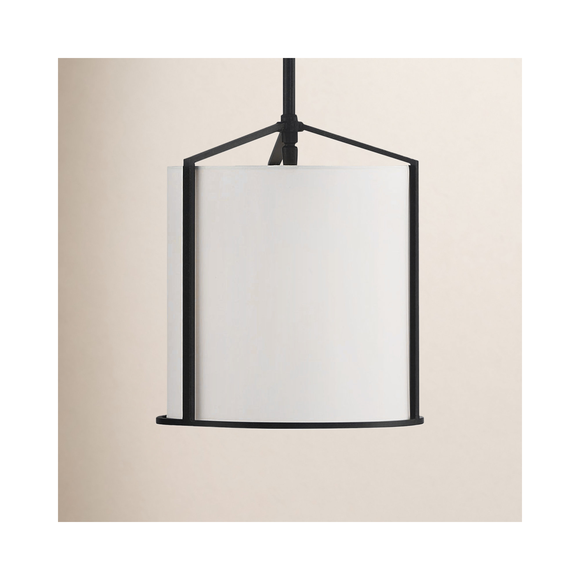 Pasadena Single Light Silk Dimmable Pendant