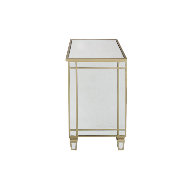 Table de chevet 3 tiroirs Mulaika