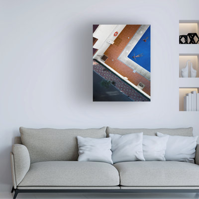 Andres Gamiz Triangles Canvas Art