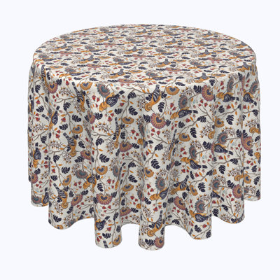 Bouchard Floral Round Tablecloth