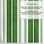 Green and White Striped Wallpaper