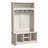 Multifunctional Entryway Hall Tree with Shoe Storage, Bench, and Coat Rack for Organized Living-129682894