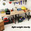Table de garage avec support en X