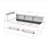 Upholstery Velvet Day Bed With Storage Headboard And Wireless Charging-962781055