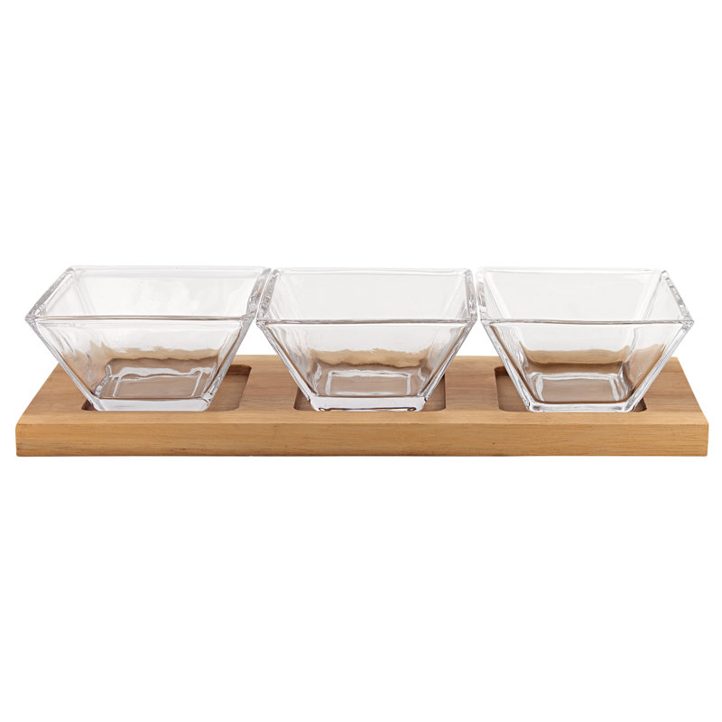 Richman Glass Serving Set