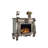 Versailles 47" Fireplace, Antique Platinum Finish-2008513491