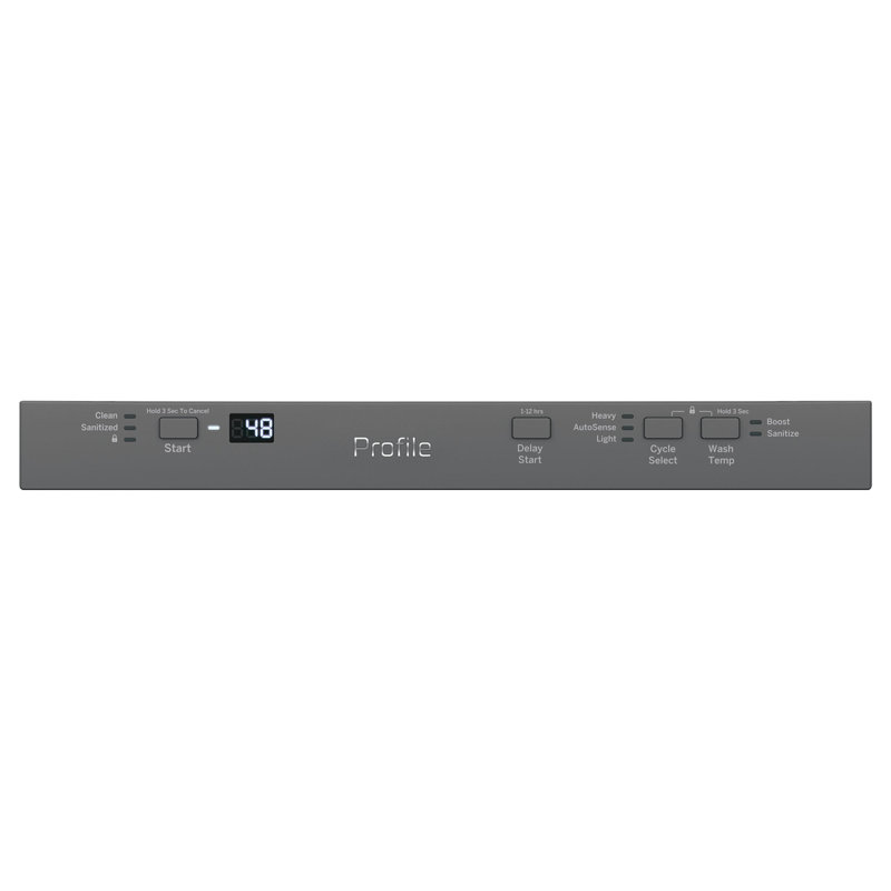 18" 47 dBA Built-in Dishwasher with Sanitize Cycle, Stainless Steel