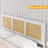 Bohemian Rattan Platform Bed With Strong Metal Slats Support-1996392409-1996392415