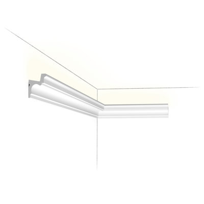 2.13'' H x 78.75'' W x 1.63'' D Plastic Crown
