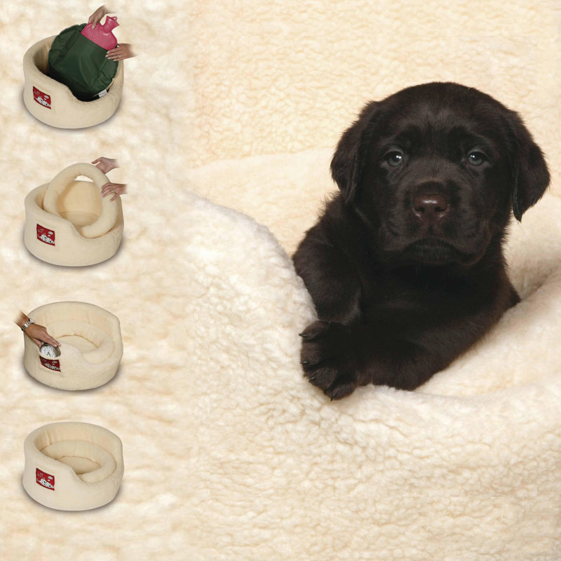 Round Fleece Pet Bed