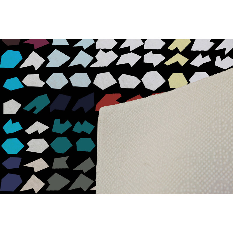 Elegant Hall Carpet, 3D Digital Print Design, 3.9 x 4.9 ft | 100% Polyester, Antibacterial, Non-Slip PVC Dot Underside, Pile Height: 0.04 in, Machine Washable, Perfect for Living Room & Entryway Decor