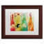 Jadaya «Bouteilles», reproduction d'art encadrée-70652211-20126616-20126618