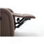 Fauteuil inclinable manuel moderne en similicuir