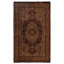 Overdyed One-of-a-Kind 4' 5" X 7' 4" Hand Knotted Area Rug