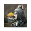 Mahadev apparaît à Kedarnath | Mk Goyal | Acrylique sur toile