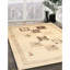 Tapis beige/brun/noir contemporain-923556731