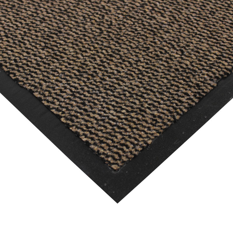 Non-Slip Indoor Doormat, Brown, Rectangle 120 x 170cm