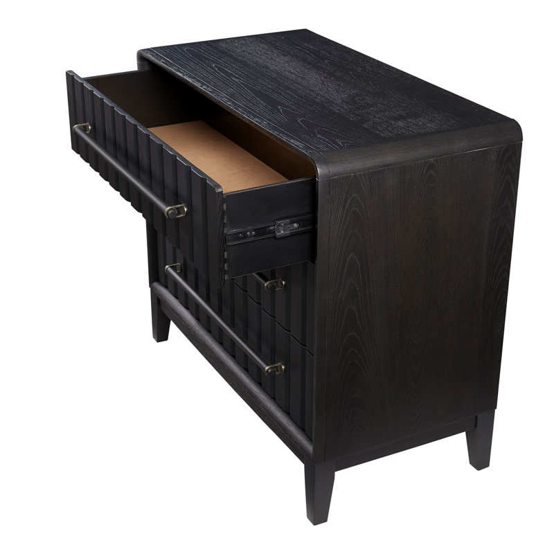 Commode Bachelor 3 tiroirs au fini poivre