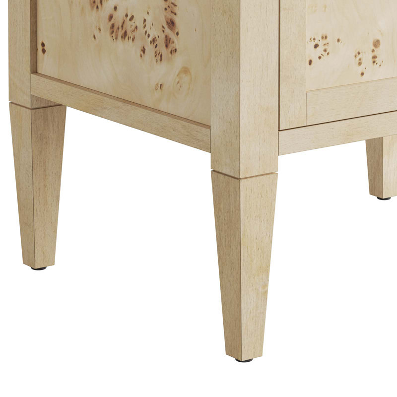 Base de meuble-lavabo simple 23 po Modway Elysian seulement, Bourgogne