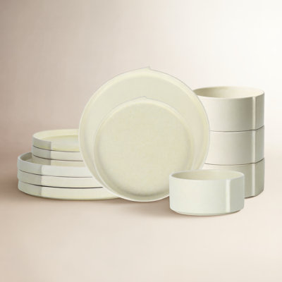 Stone Lain Bao 12-Piece Dinnerware Set Stoneware
