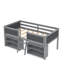 Lit simple mezzanine bas-220745527