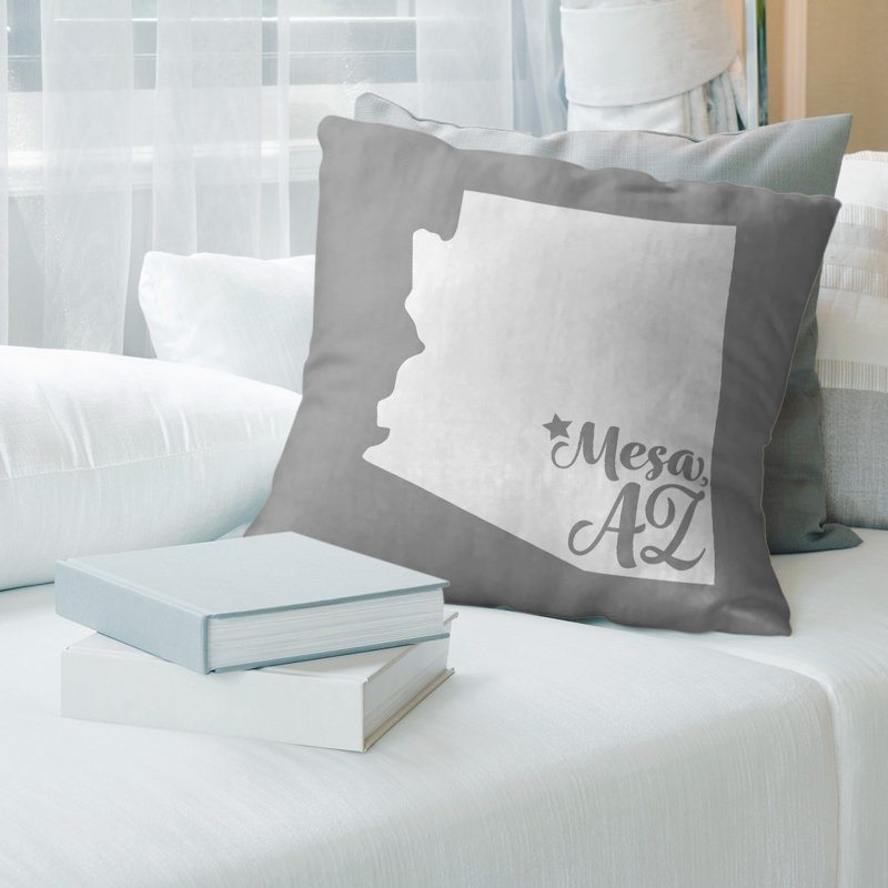 Housse de coussin, Mesa, 14 po x 14 po, Violet