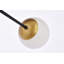 Lustre linéaire moderne Spoutnik à 6 lumières Caisha-71050014-71050012