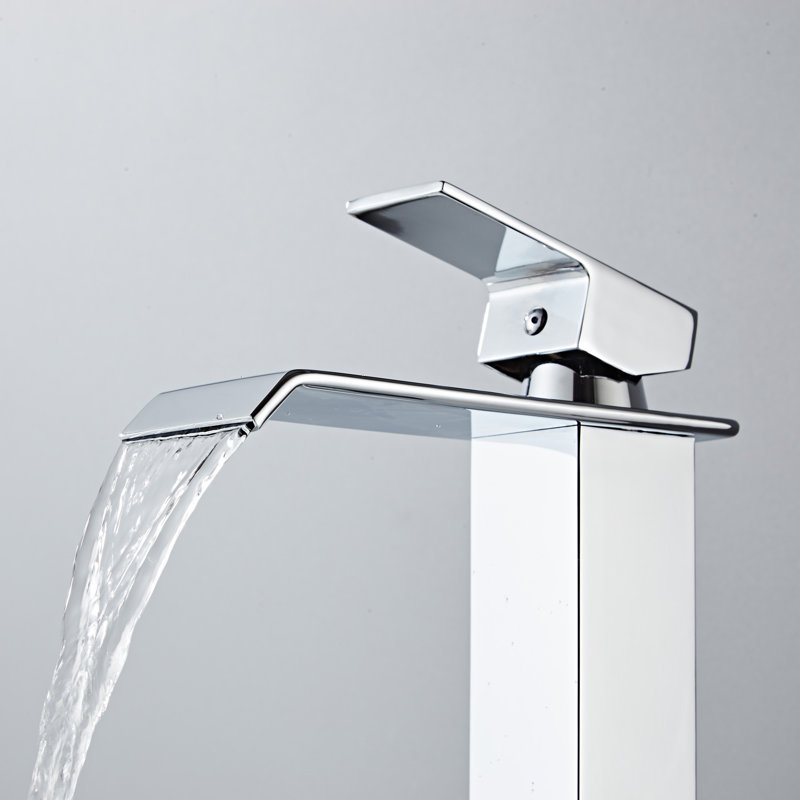Single-Hole Single-handle Bathroom Faucet, Chrome
