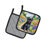 Caroline's Treasures Floral Polyester Potholder Set