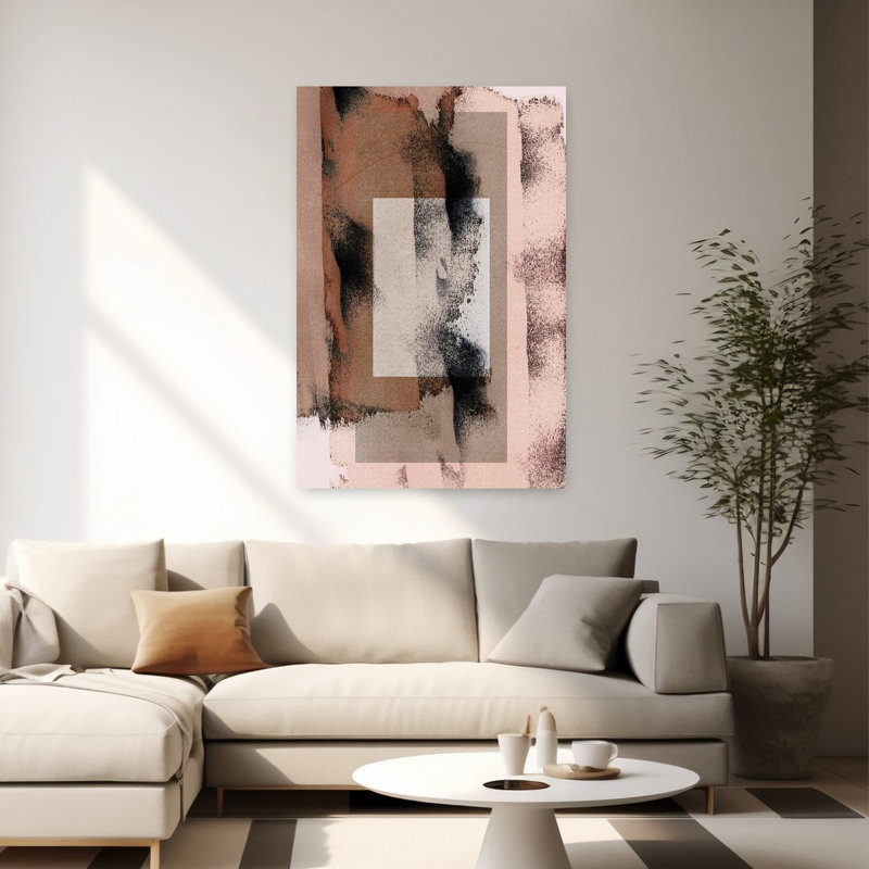 Art contemporain contemporain, H 60 po x l 40 po