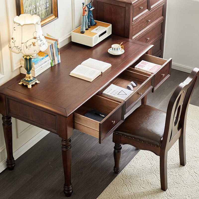 Bureau de rangement minimaliste de style européen