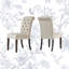 Chaise d'appoint rembourrée et capitonnée Ameriga-501825901-501879683