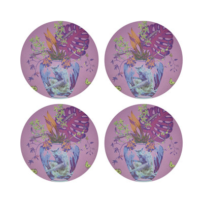 Monkey Large Jungle Pebble 16" Vinyl Placemat
