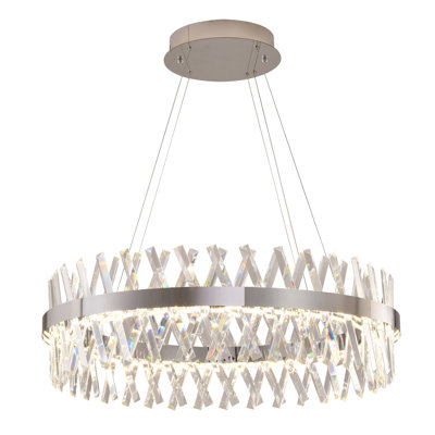 Lustre géométrique à DEL 1 lumière