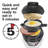 Hamilton Beach Breakfast Sandwich Maker with Egg Cooker Ring-1055328311