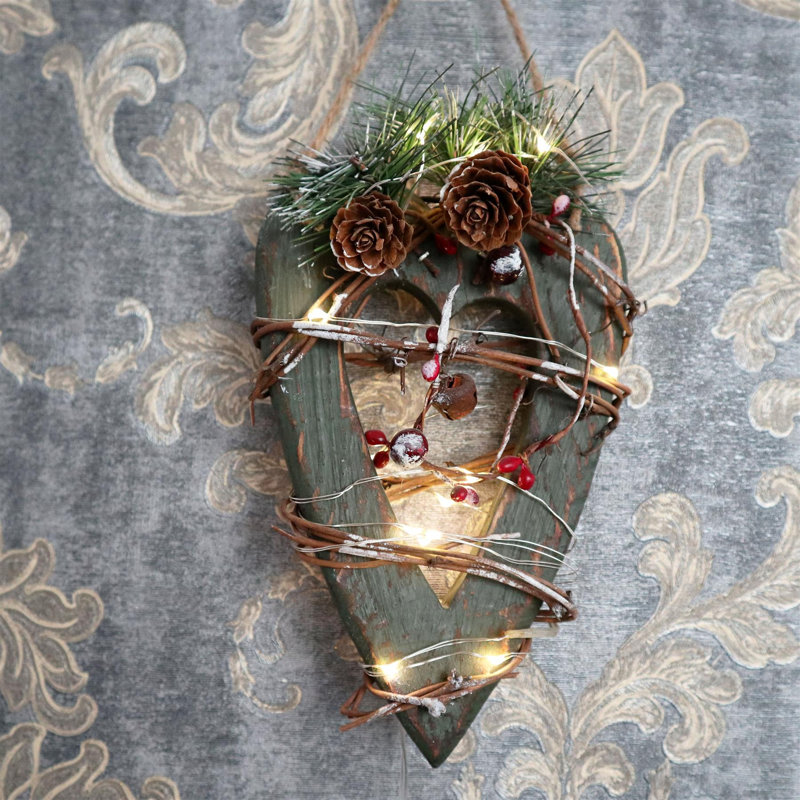 22cm PVC No Holiday Shaped Ornament